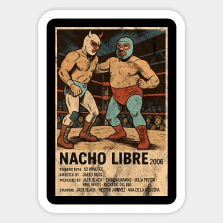 Poster Nacho Libre 2006 Sticker